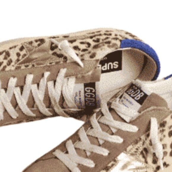 Golden Goose Super Star Horsey Sneakers in Blue Heel - Picture 10 of 16